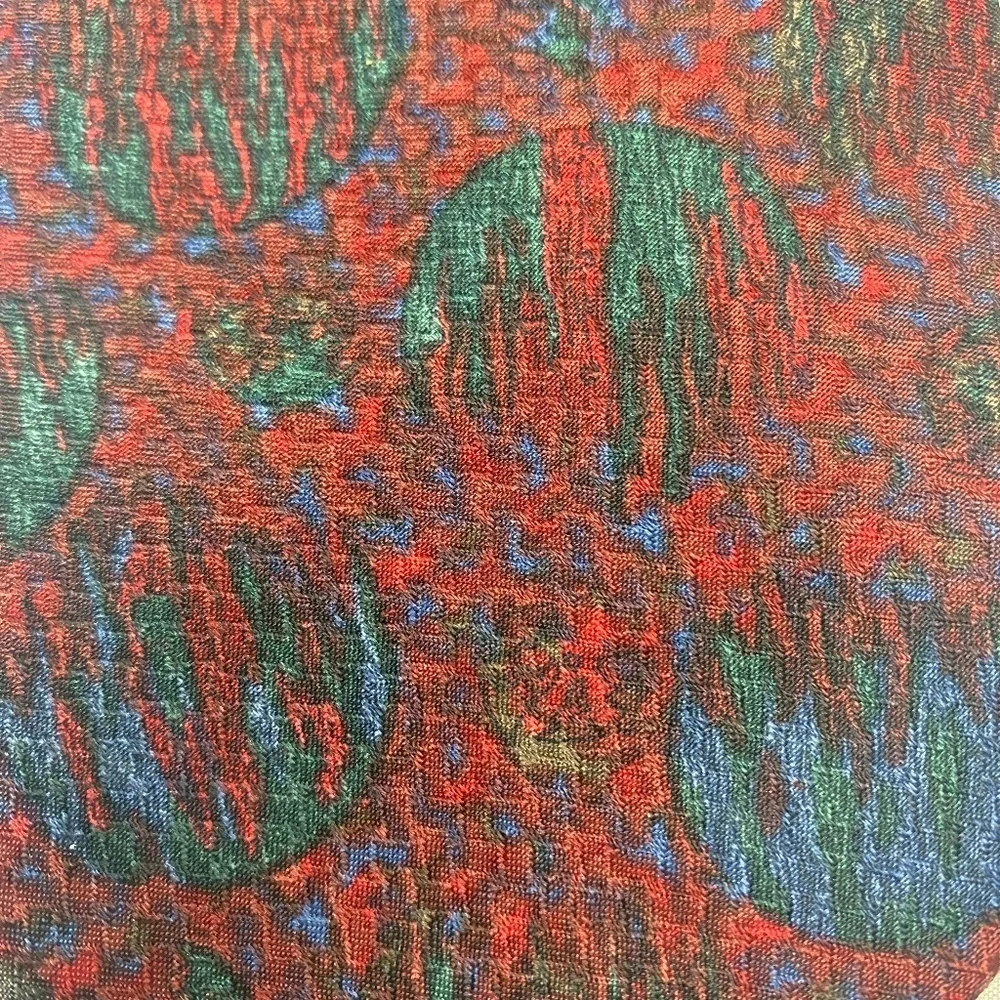 CHRISTIAN DIOR Monsieur Mens 100% Silk Tie Necktie Abstract Oversized